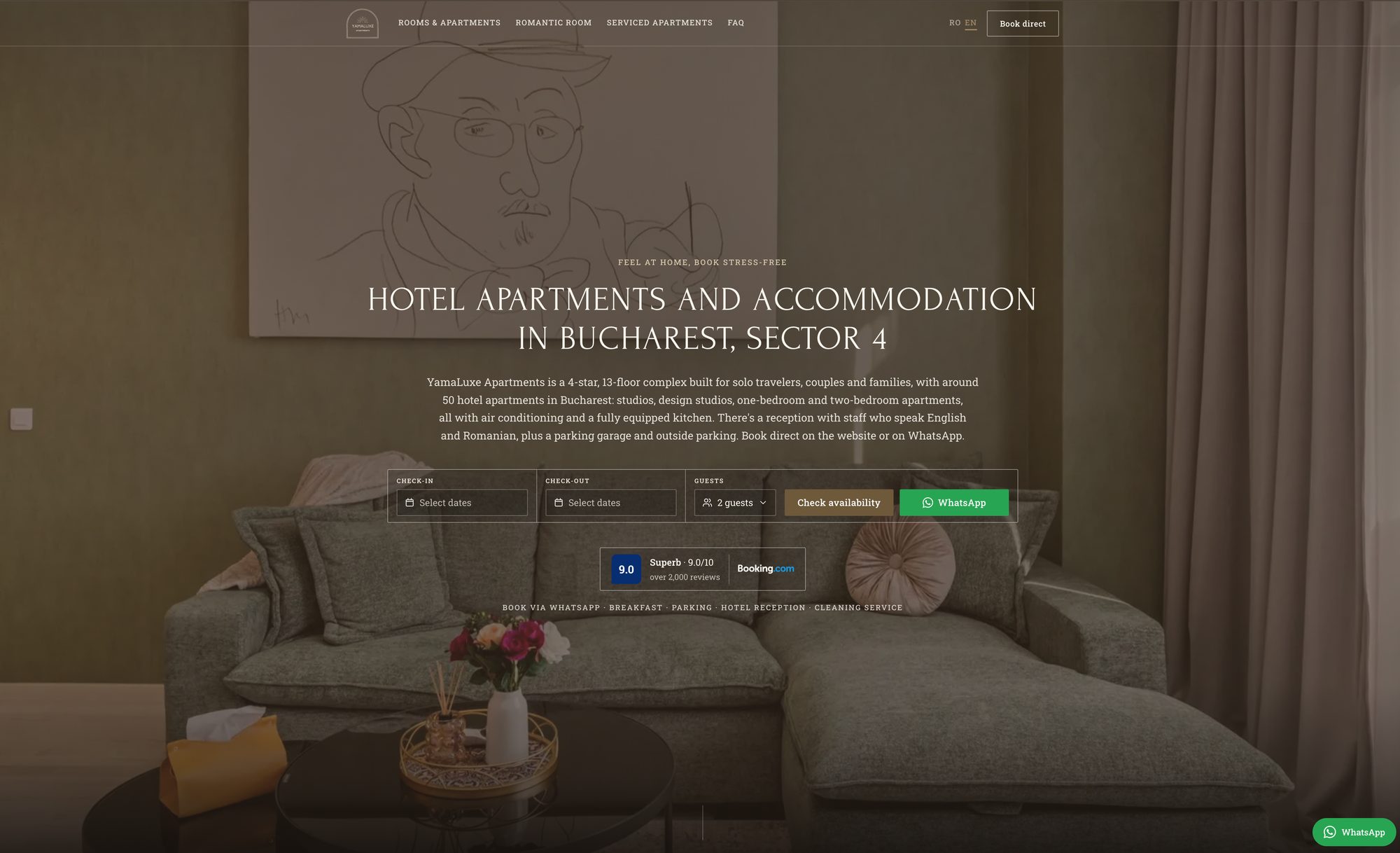 A Bilingual Aparthotel Website Built To Win Direct Bookings